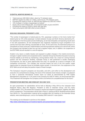 Thumbnail Icelandair Quarterly Report 2019-q1