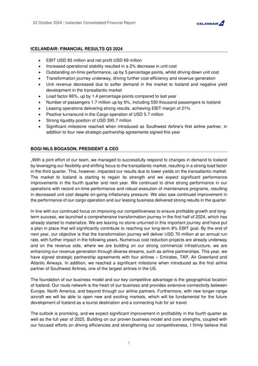 Thumbnail Icelandair Quarterly Report 2024-q3