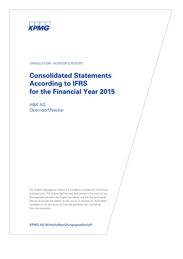 Miniature H&K AG (Heckler & Koch) Bilan financier 2015