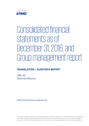 Miniature H&K AG (Heckler & Koch) Bilan financier 2016