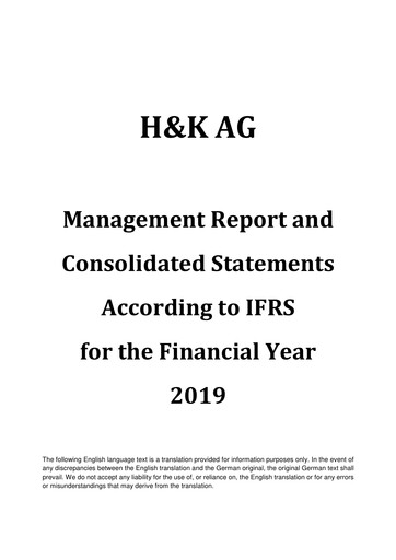 Miniature H&K AG (Heckler & Koch) Bilan financier 2019