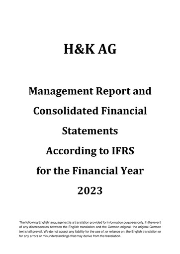 Miniature H&K AG (Heckler & Koch) Bilan financier 2023