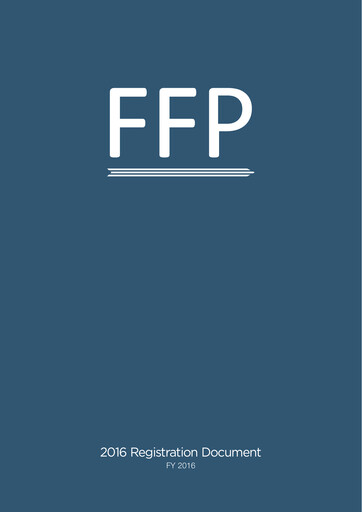 Thumbnail Peugeot Invest Société anonyme Universal Registration Document 2016