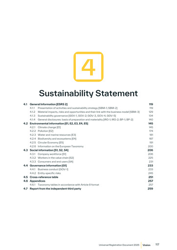 Miniature VusionGroup Rapport ESG 2025