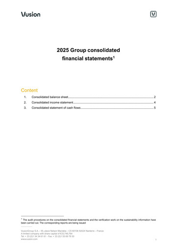 Thumbnail VusionGroup Financial Statement 2025