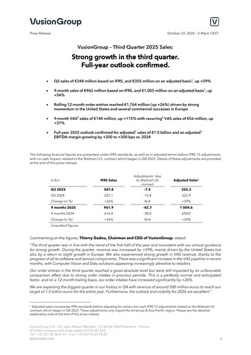 Thumbnail VusionGroup Quarterly Report 2025-q3