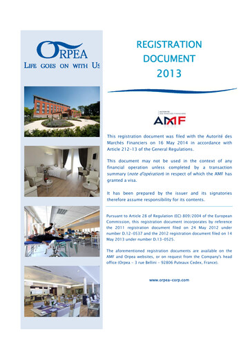 Miniature EMEIS Document d'enregistrement universel 2013