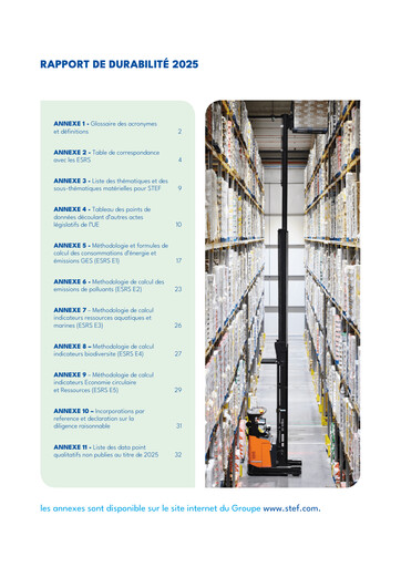 Thumbnail STEF SA Sustainability Report 2025
