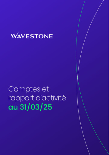 Thumbnail Wavestone SA Financial Report 2024-2025