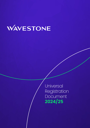 Miniature Wavestone SA Document d'enregistrement universel 2024-2025