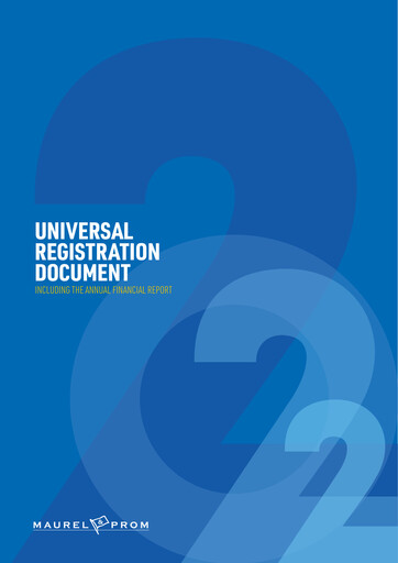 Thumbnail Etablissements Maurel & Prom Universal Registration Document 2022