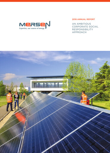 Thumbnail Mersen Annual Report 2018