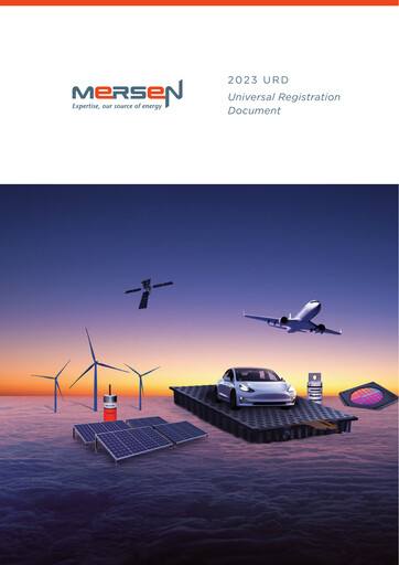 Miniature Mersen Document d'enregistrement universel 2023