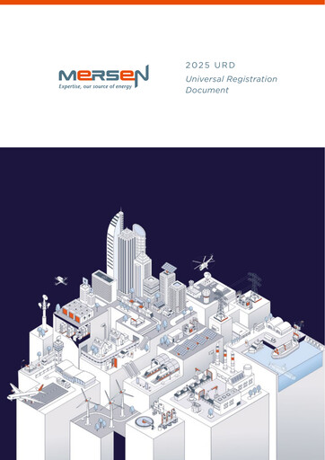 Miniature Mersen Document d'enregistrement universel 2025