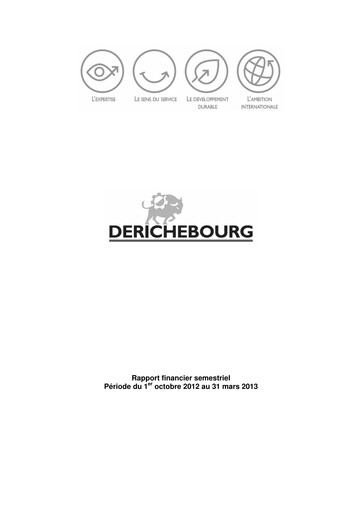 Thumbnail Derichebourg Half-year Report 2013-h1