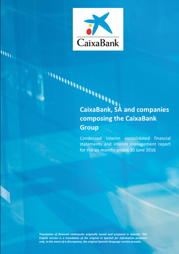 Thumbnail CaixaBank Financial Statement 2016-h1