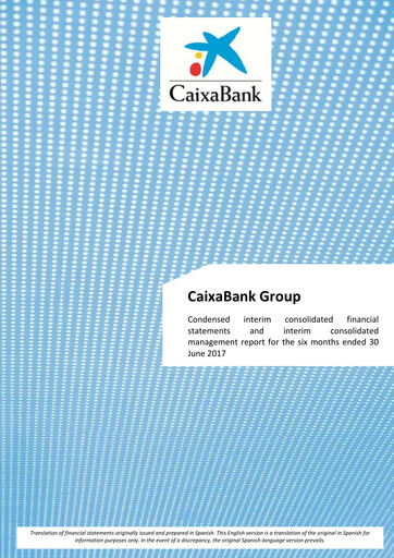 Thumbnail CaixaBank Financial Statement 2017-h1