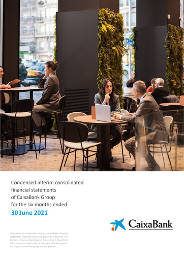 Thumbnail CaixaBank Financial Statement 2021-h1