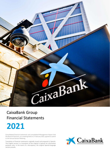 Thumbnail CaixaBank Financial Statement 2021