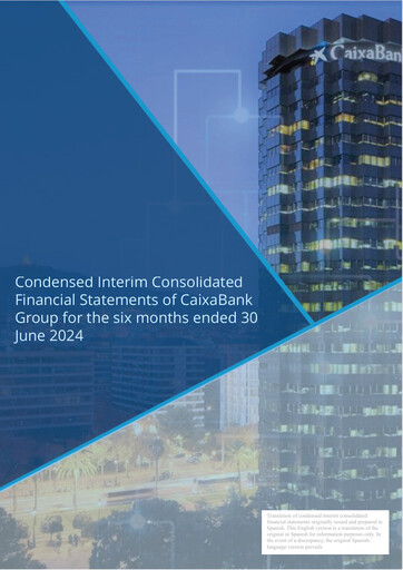 Thumbnail CaixaBank Financial Statement 2024-h1