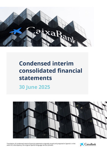 Thumbnail CaixaBank Financial Statement 2025-h1