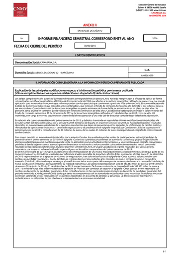 Thumbnail CaixaBank Half-year Report 2016-h1
