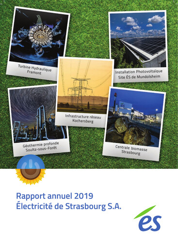 Thumbnail Électricite de Strasbourg Annual Report 2019
