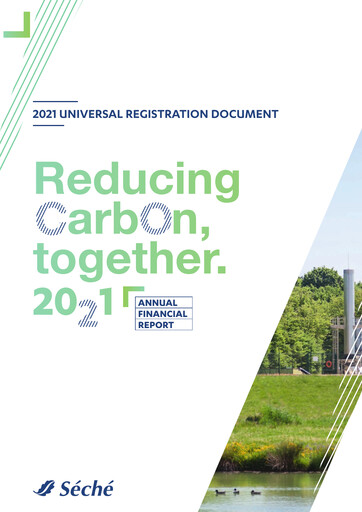 Vorschaubild Séché Environnement Universelles Registrierungsdokument 2021
