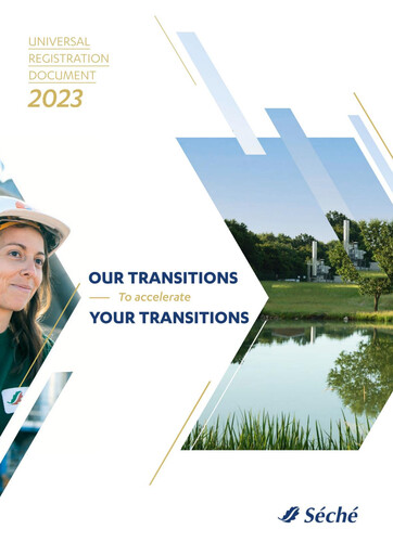 Vorschaubild Séché Environnement Universelles Registrierungsdokument 2023