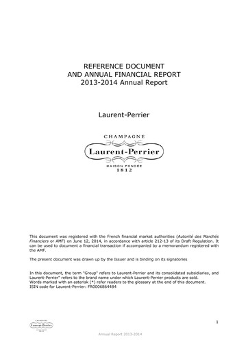 Vorschaubild Laurent-Perrier Universelles Registrierungsdokument 2013-2014