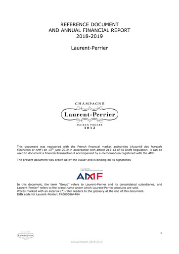 Vorschaubild Laurent-Perrier Universelles Registrierungsdokument 2018-2019