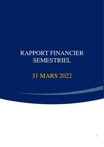 Thumbnail Compagnie des Alpes Half-year Report 2021-2022