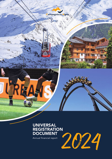 Vorschaubild Compagnie des Alpes Universelles Registrierungsdokument 2024
