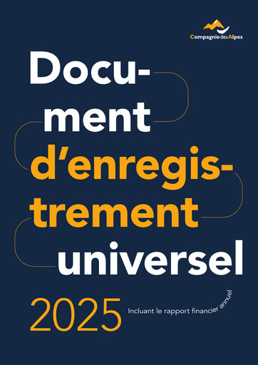 Vorschaubild Compagnie des Alpes Universelles Registrierungsdokument 2025