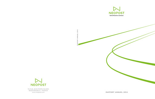 Thumbnail Quadient Annual Report 2014
