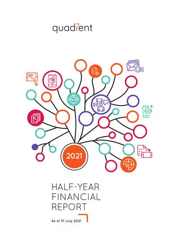 Thumbnail Quadient Half-year Report 2021-h1