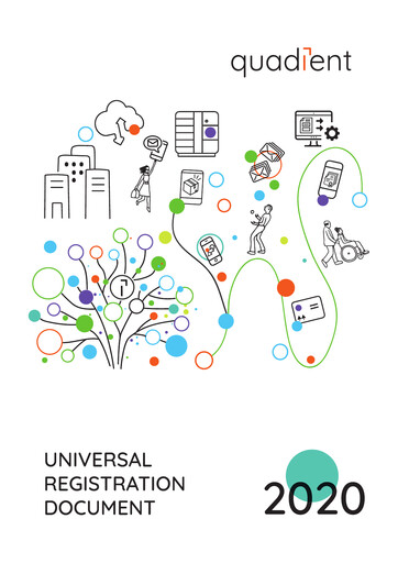 Thumbnail Quadient Universal Registration Document 2020