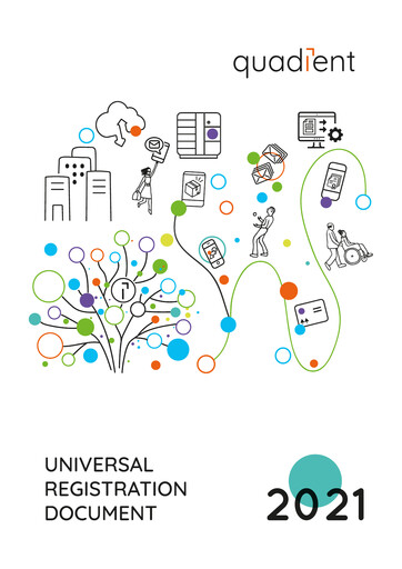 Thumbnail Quadient Universal Registration Document 2021