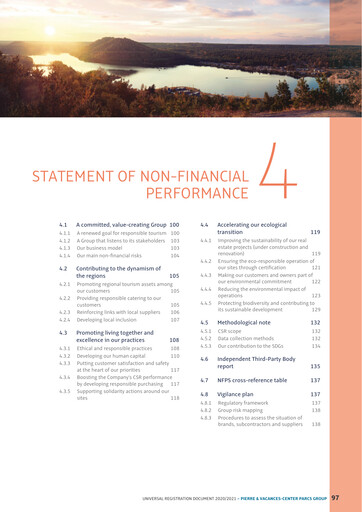 Thumbnail Pierre et Vacances ESG Report 2020-2021