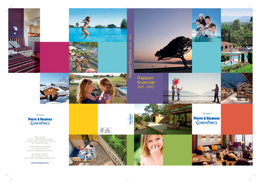 Miniature Pierre et Vacances Rapport financier 2011-2012