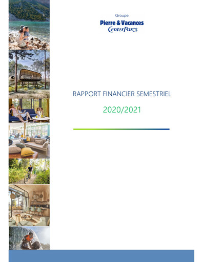 Miniature Pierre et Vacances Rapport semestriel 2020-2021-h1