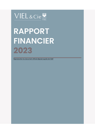 Thumbnail VIEL & Cie Financial Report 2023