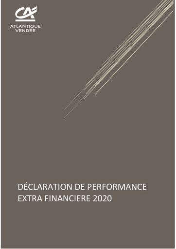 Vorschaubild Caisse régionale de Crédit Agricole Mutuel Atlantique Vendée ESG-Bericht 2020