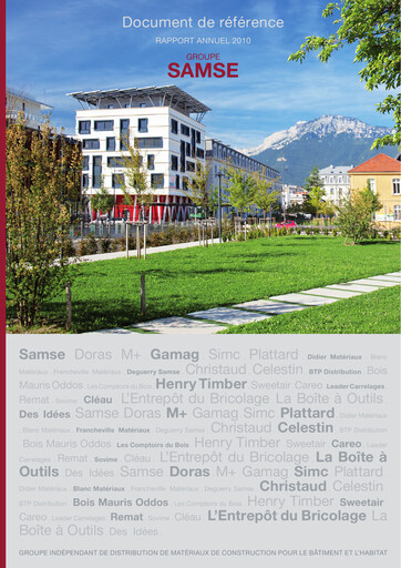Thumbnail Groupe SAMSE Universal Registration Document 2010