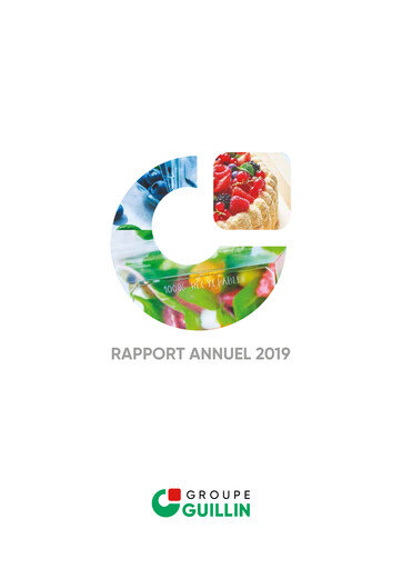 Thumbnail Groupe Guillin Annual Report 2019