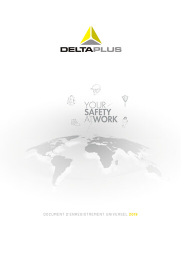 Miniature Delta Plus Group Document d'enregistrement universel 2019