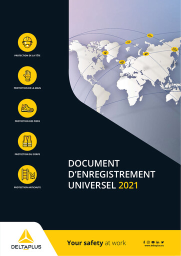 Miniature Delta Plus Group Document d'enregistrement universel 2021