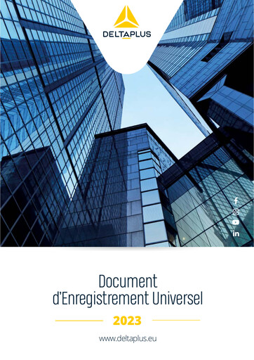 Miniature Delta Plus Group Document d'enregistrement universel 2023