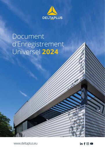 Miniature Delta Plus Group Document d'enregistrement universel 2024