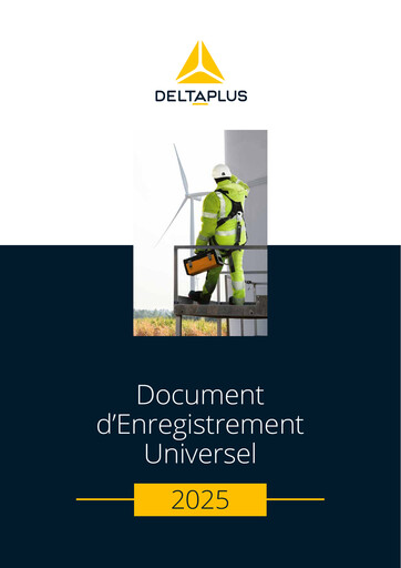 Miniature Delta Plus Group Document d'enregistrement universel 2025